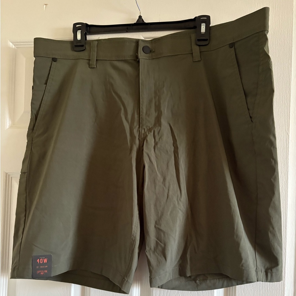 🍃COPPER & OAK- Men’s Utility Shorts Olive Green